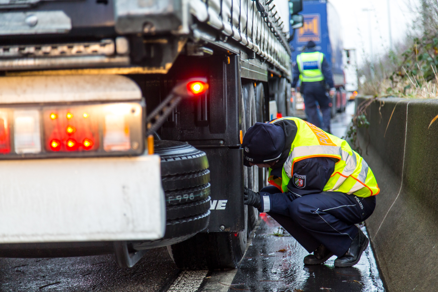 Truck inspection