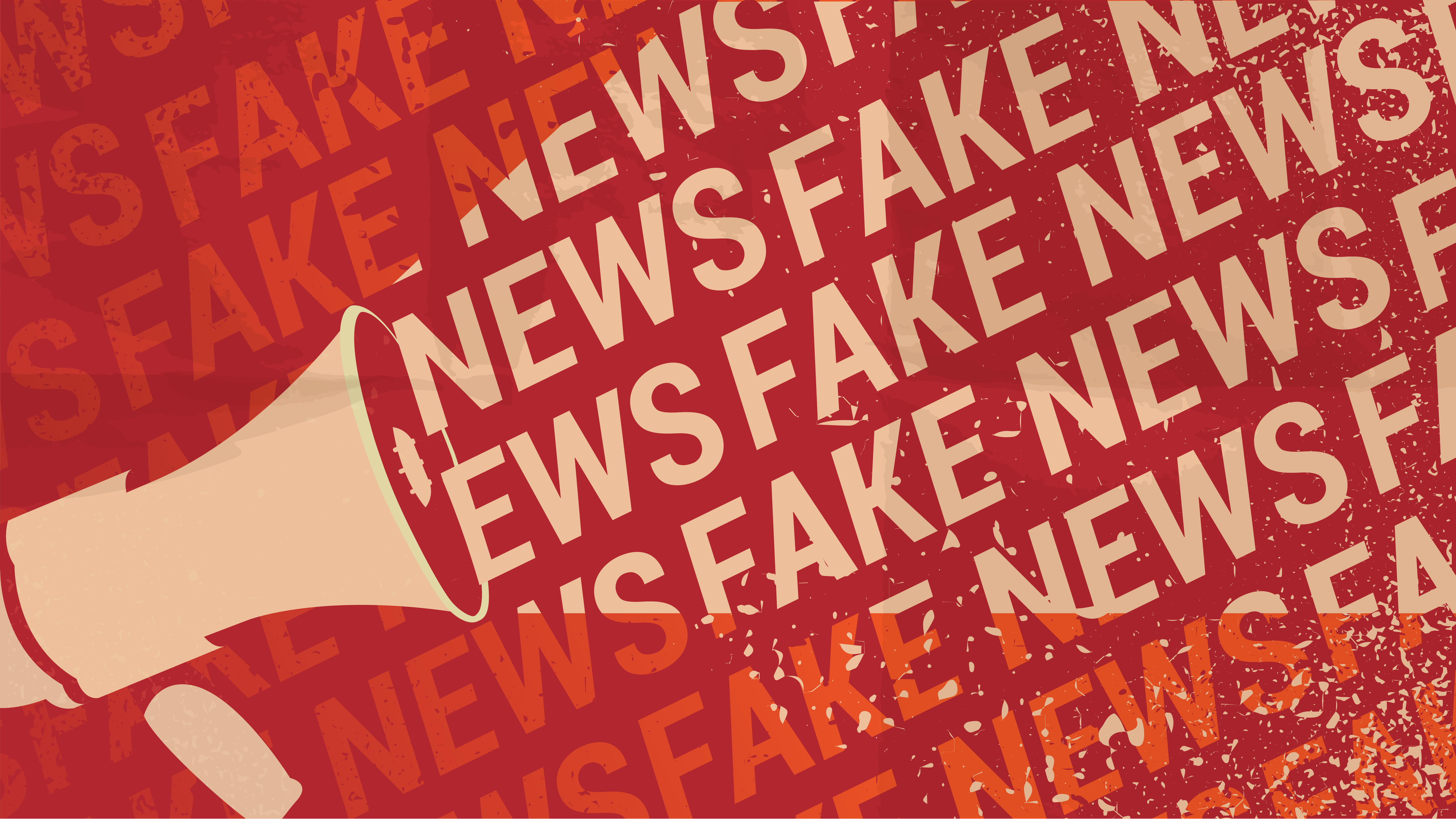 Symbolic image of fake news