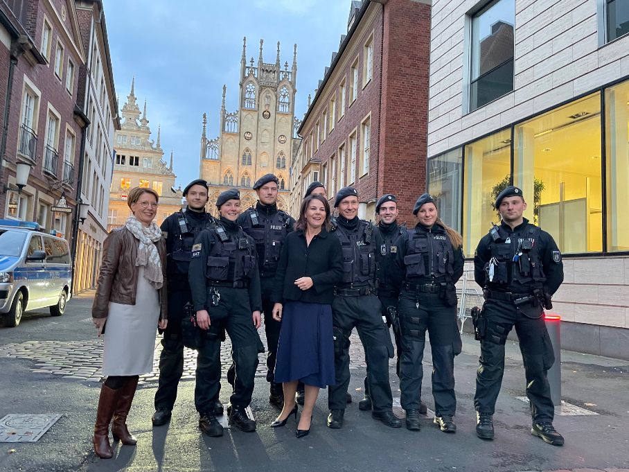 G7 Foto 33 Besuch Frau Baerbock in Münster