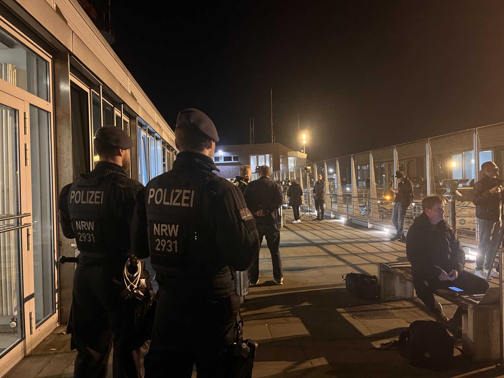 Besucherterrasse am Flughafen Münster/Osnabrück