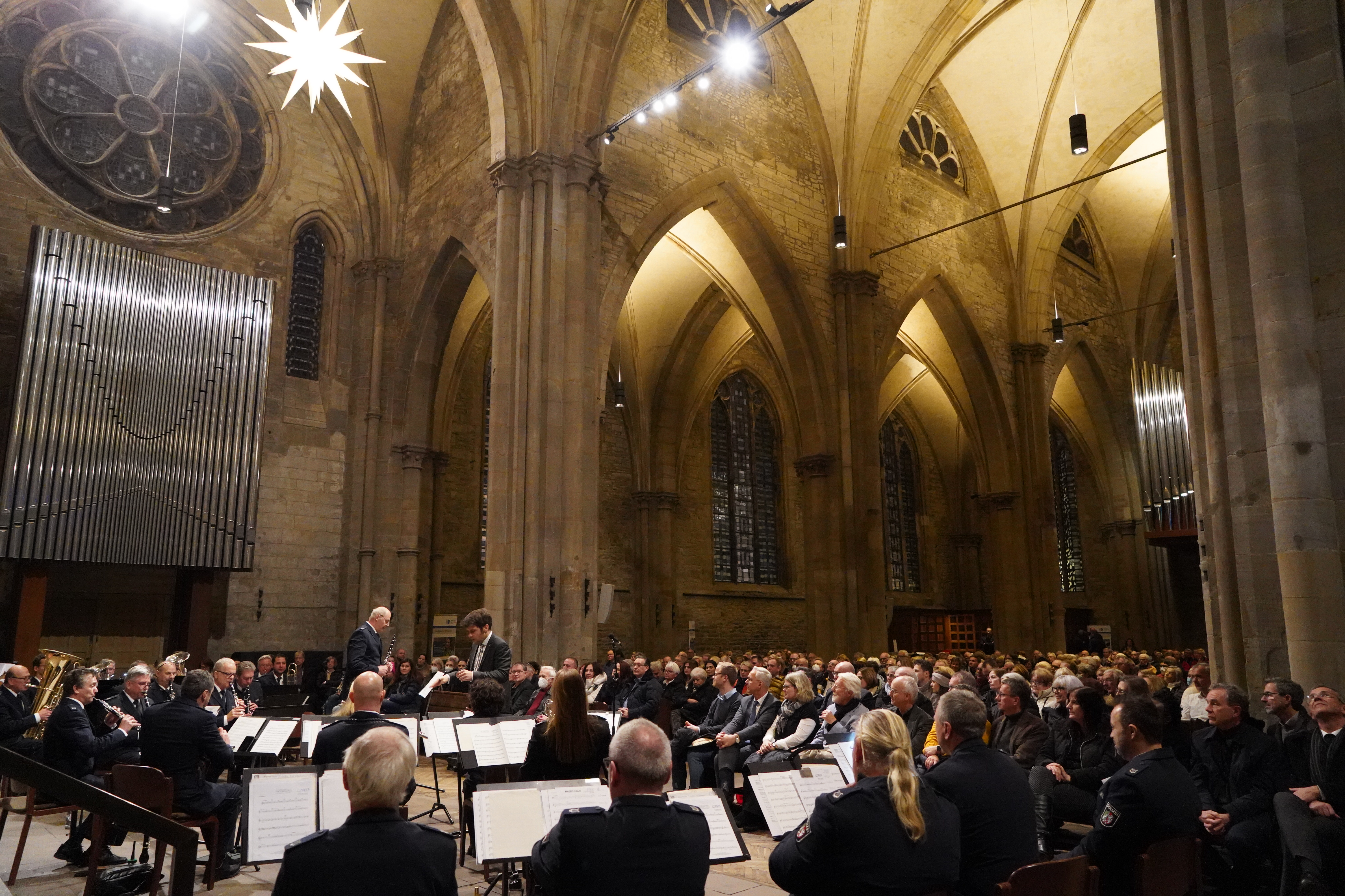 Konzert des Landespolizeiorchesters NRW in der Reinoldikirche in Dortmund. Foto: PP Dortmund