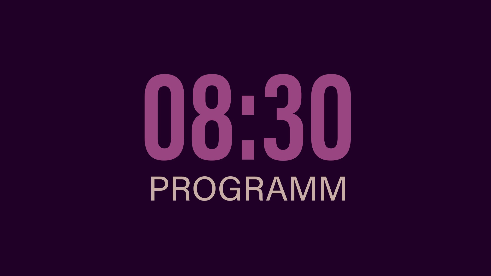 Programm