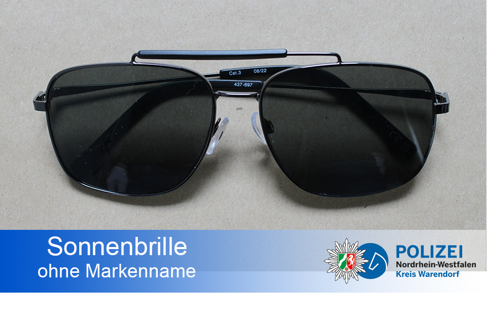 Sonnenbrille ohne Markenname