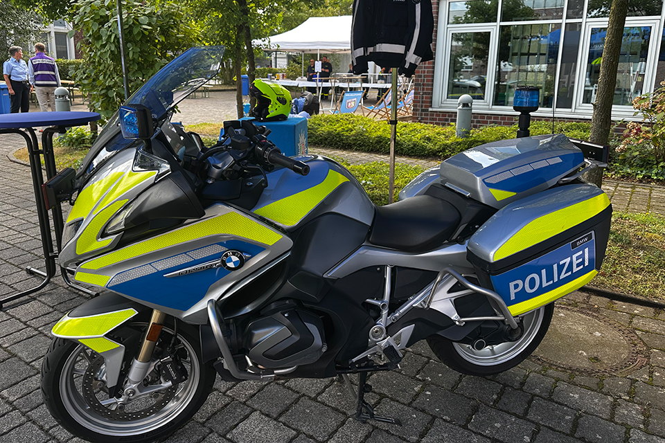 Polizeimotorrad