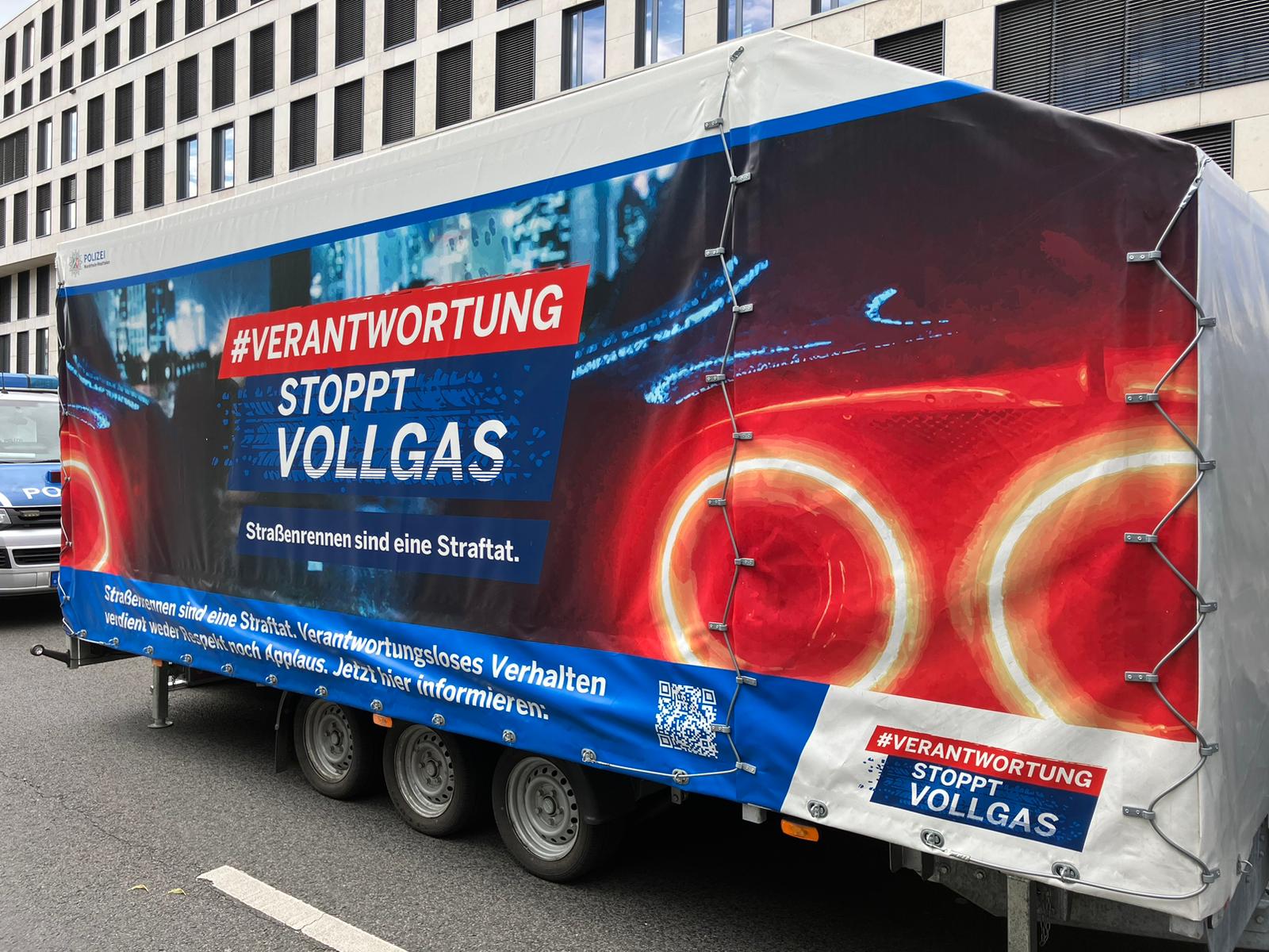 Kampagne "Verantwortung stoppt Vollgas"