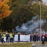 Vor dem und rund um das Stadion des Fußball-Zweitligisten SC Paderborn 07 ging es im Oktober 2022 richtig zur Sache.