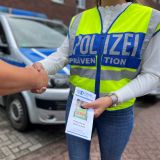 Weste mit Flyer