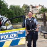 Die Detmolder Innenstadt hat eine neue Bezirksdienstbeamtin: Roxana Keil-Preuß