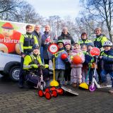 Übergabe des Roter Ritter Mobils an die Polizei Gelsenkirchen