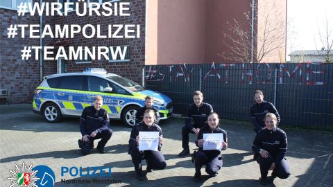 #stayathome Polizei Warendorf