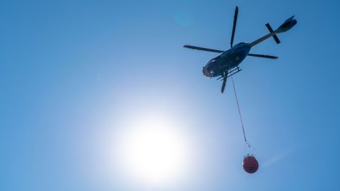 Helicopter with Bambi Bucket