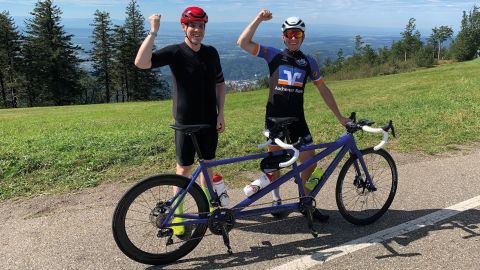 Christoph Schweizer und Sebastian Müller haben die Paralympics in Tokio fest im Visier.