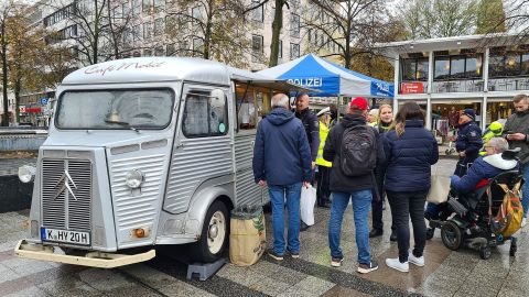 Coffee with a cop on November 4 in Bielefeld