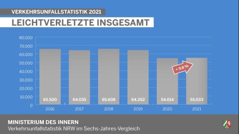 Leichtverletzte insgesamt