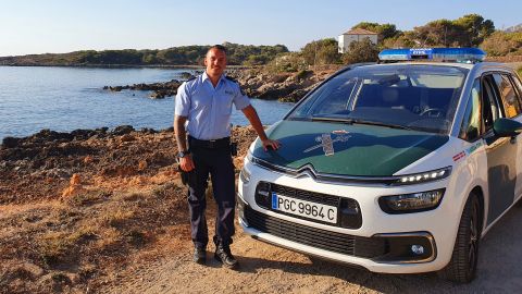 Auf Streife in Artà auf Mallorca