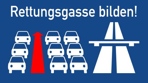 Rettungsgasse