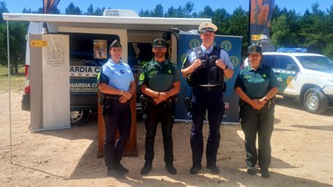 Unterstützung der Guardia Civil in Burgos