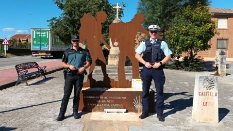 Joint patrol in Burgos