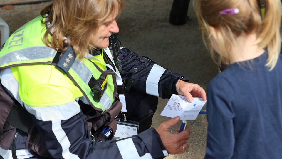 Polizei zum Anfassen