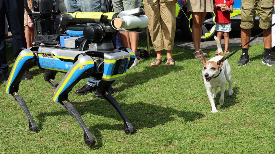 Roboterpolizeihund SPOT 