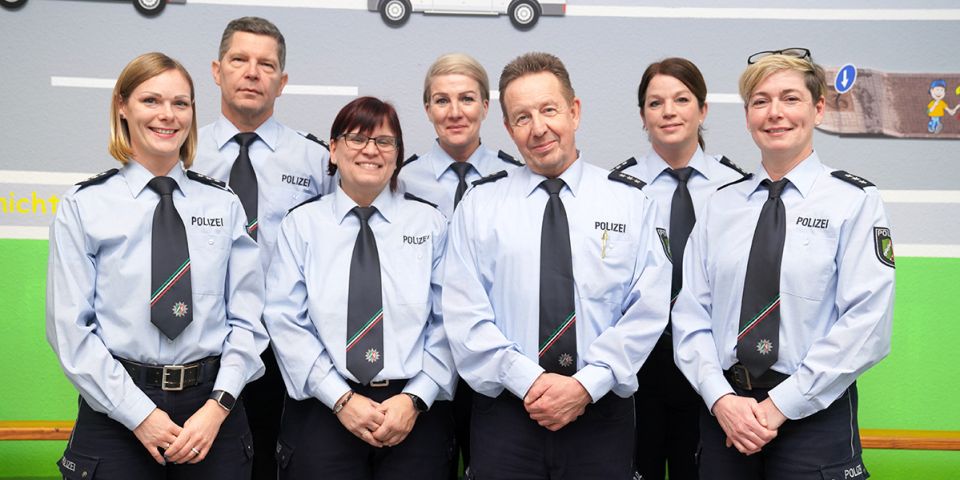 Das Team der Verkehrssicherheitsberatung der Polizei Gelsenkirchen.